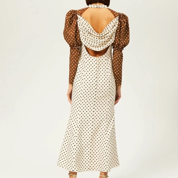 Rejina Pyo Mixed Polka Dot Dress - Picture 3 of 3